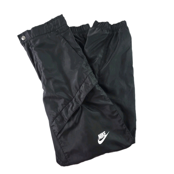 Nike Jogger Pants Windbreaker Logo Black Size Boys XL - Picture 1 of 6